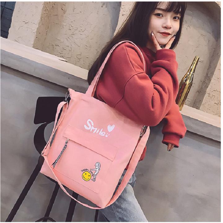 TÚI TOTE THỜI TRANG  SMILE