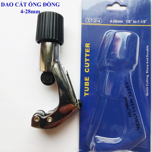 Dao cắt ống đồng CAO CẤP CT-274 cỡ 4-28mm - dao cắt ống CT274