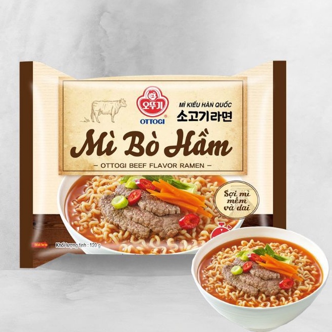 Set mì Ottogi 10 gói đủ vị
