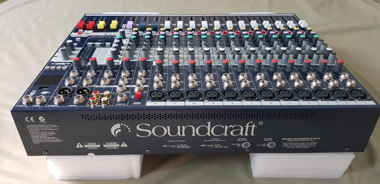 [HCM]Mixer SoundCraft EFX 12/2 Bluetooch USB