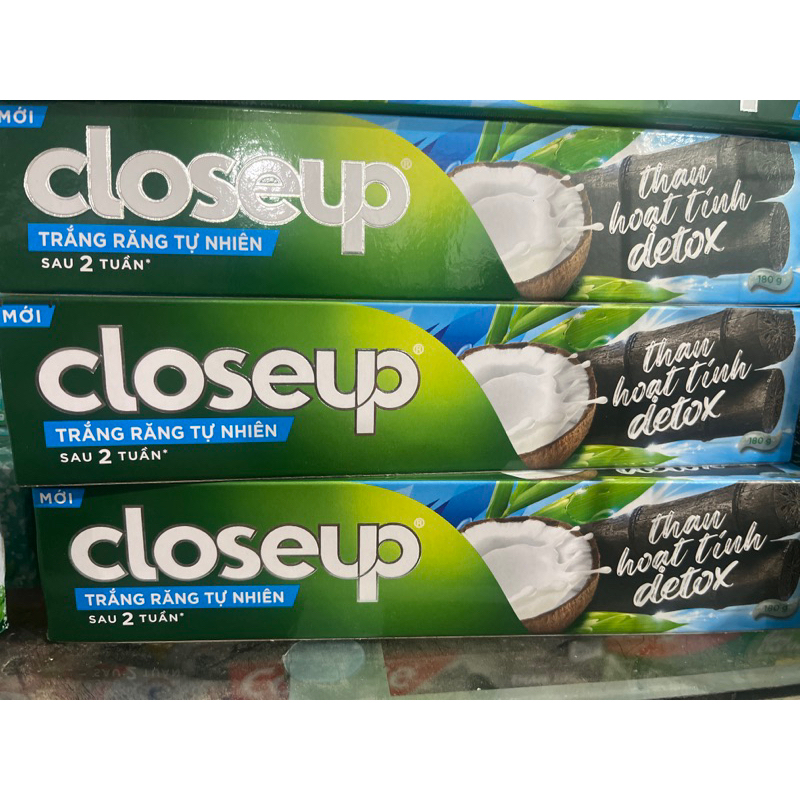 Toothpaste Closeup Coconut, Activated Carbon 180g
