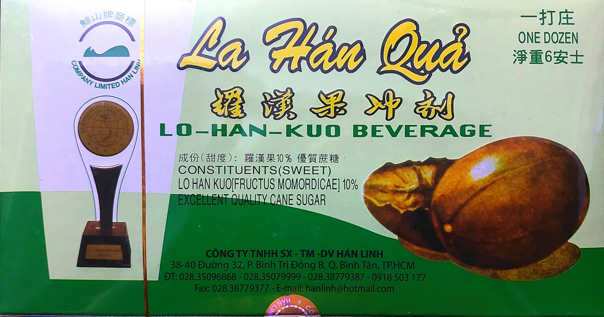 [HCM] La hán quả hòa tan