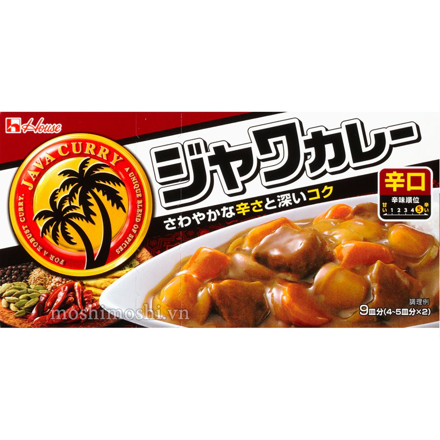 [HCM]Cà ri cây dừa cay- Java Curry Hot 185g