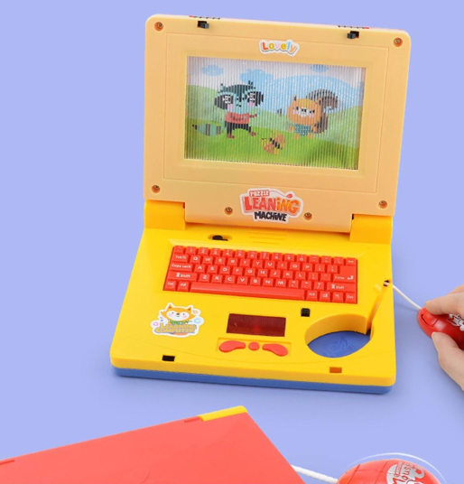 [HCM-SHIP 2H] (LOẠI 1) Laptop đồ chơi cho bé có nhạc chạy film sẵn cho bé ham học hỏi, Máy Tính Xach Tay Đồ Chơi Âm Thanh Nhạc.