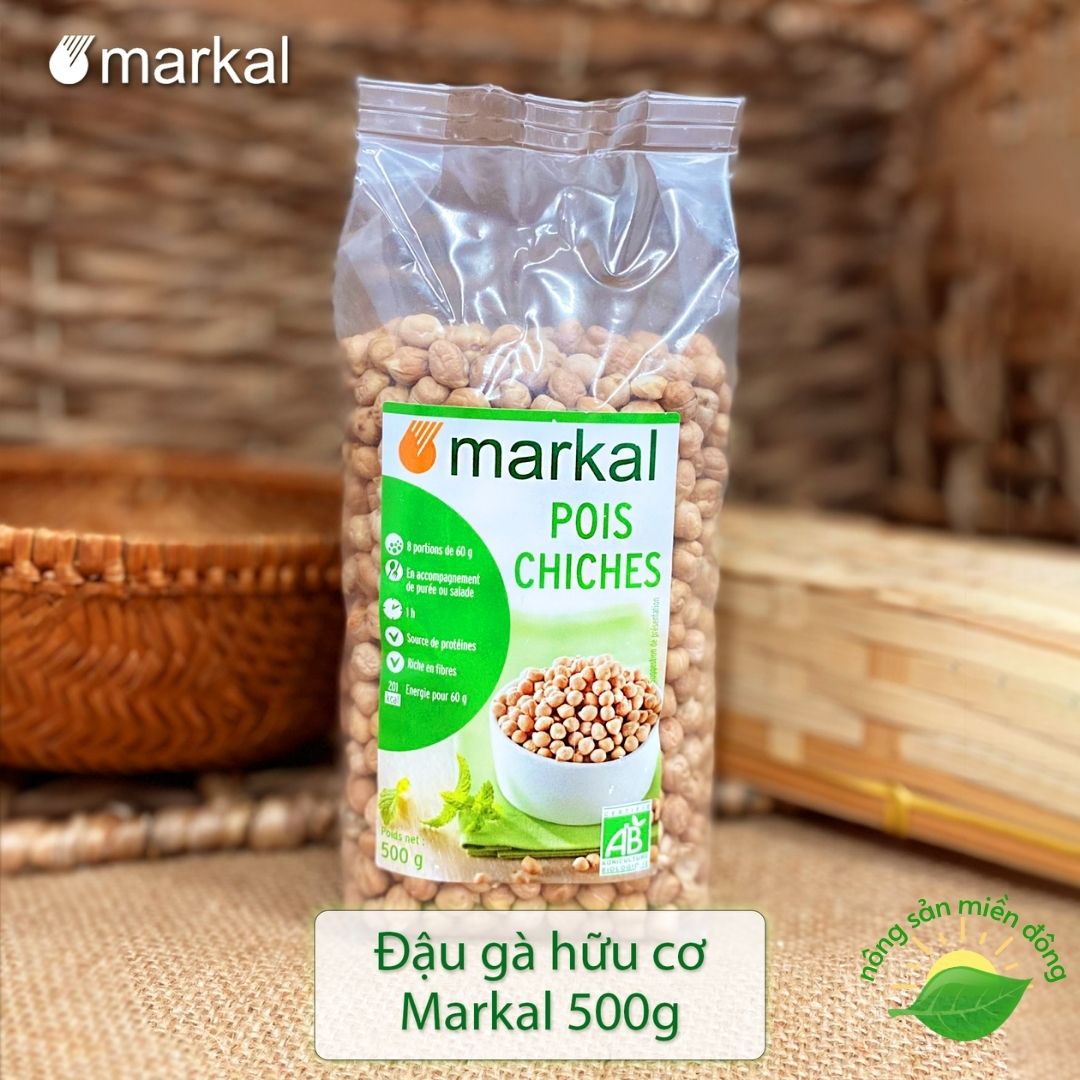 Đậu Gà Hữu Cơ 500g Markal Organic Chickpea