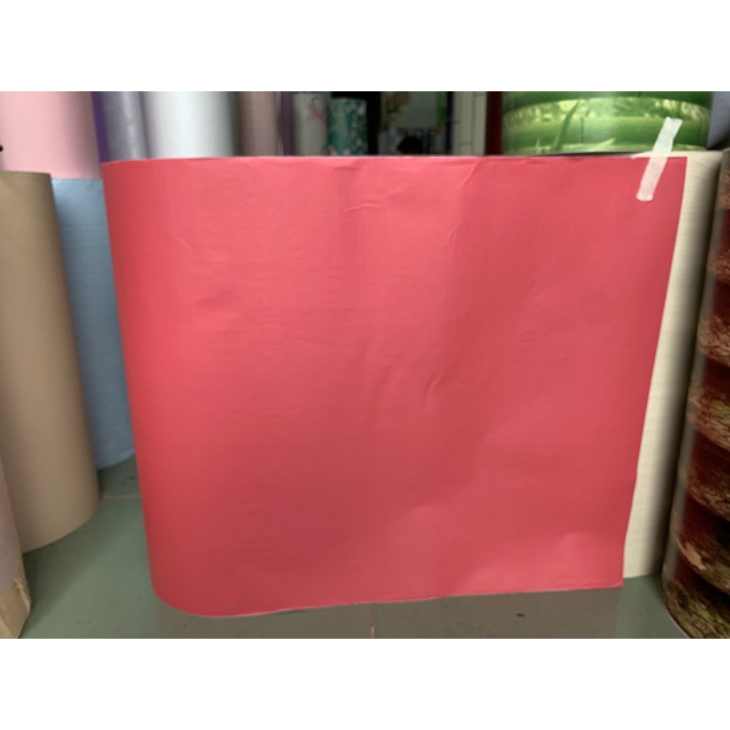 10 Mét Giấy Dán Tường, Khổ 45CM Rộng Decal PVC Trang Trí ( có keo ) - MỘT MÀU MẶT NHÁM PT1002