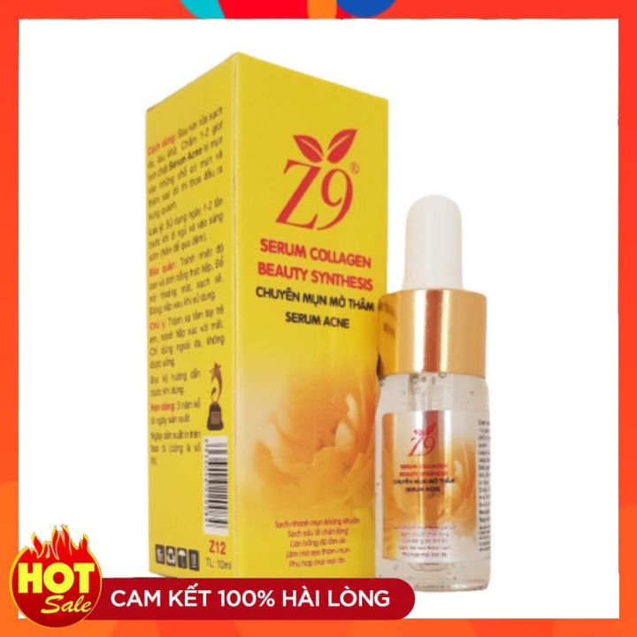 SERUM MỤN MỜ THÂM THẦN THÁNH Z9 (Hộp chai 10ml) Z12