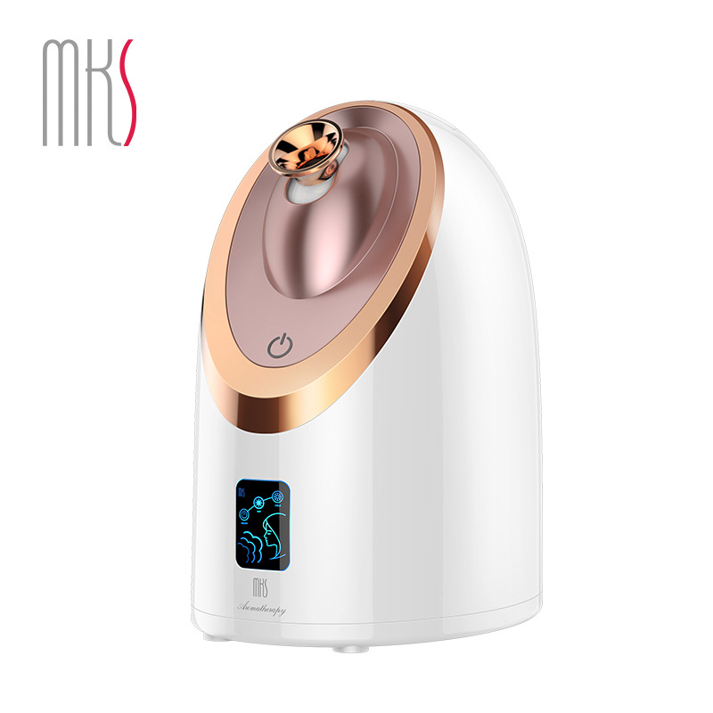 [HCM]Máy Xông Hơi Mặt Nóng Lạnh Thông Minh Cao Cấp MKS-6 chế độ xông công nghệ xông NANO ION