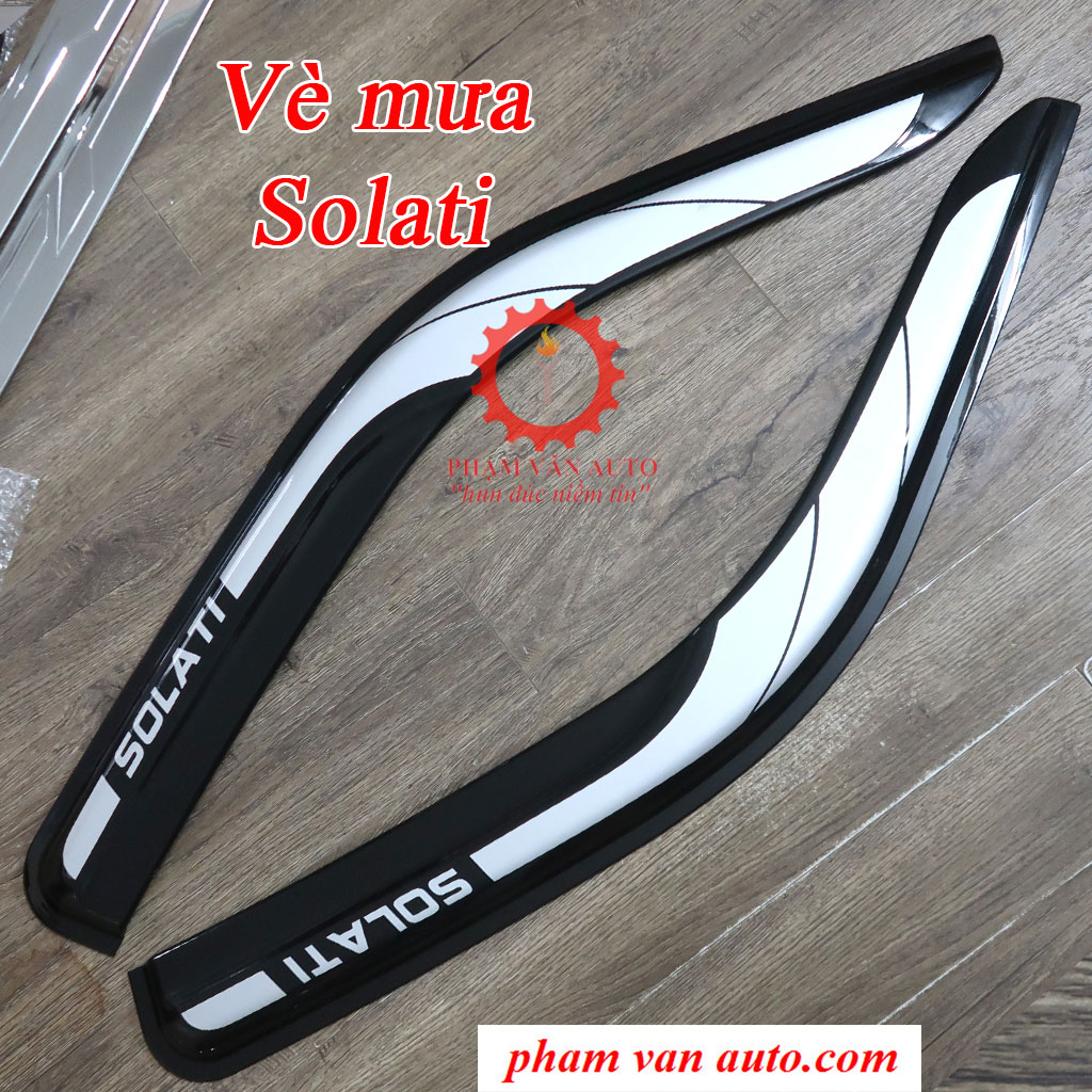 Vè che mưa Hyundai Solati, Vè chắn mưa ô tô cao cấp Phạm Văn auto