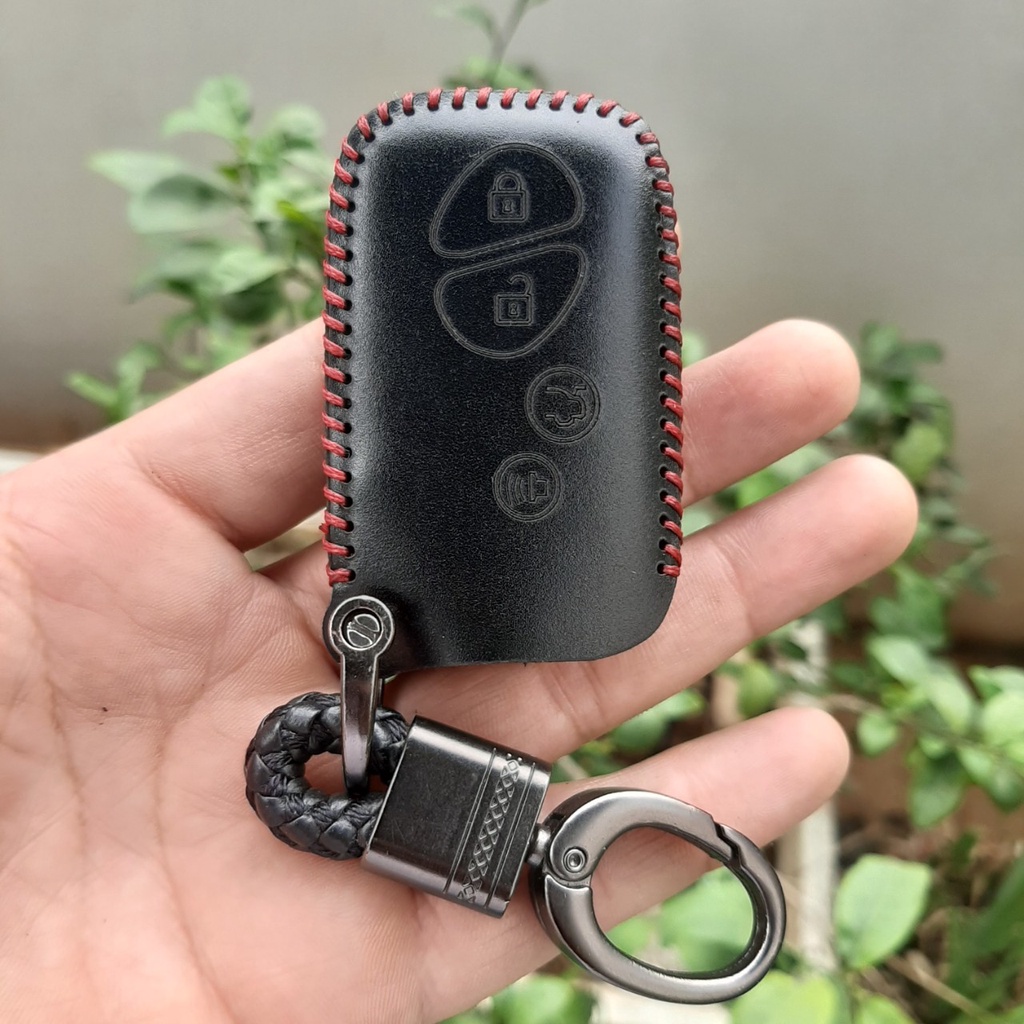 Bao da chìa khoá Lexus handmade da thật (Lexus RX, GX, LX, ES...)  bảo hành 2 năm, da thậT