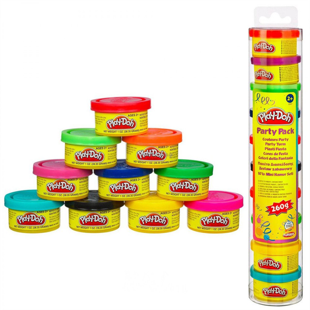 Đất Nặn PLAY DOH Ống 10 Màu