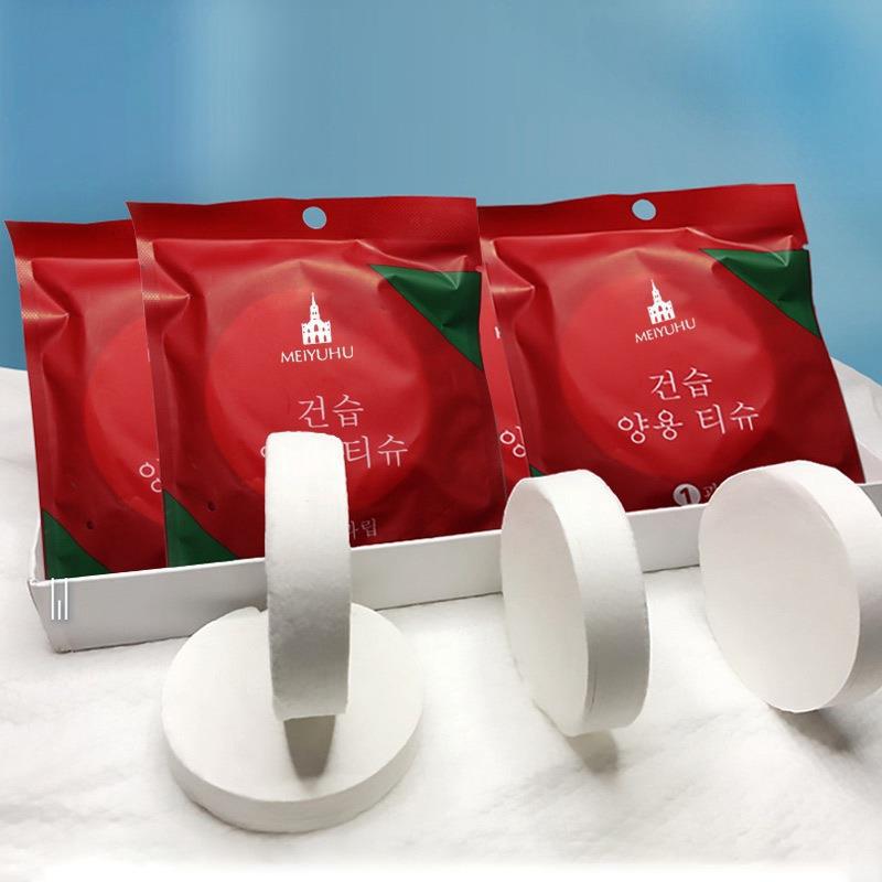 Khăn tắm nén du lịch, khăn nén Hàn Quốc, khăn nén du lịch loại to, khăn tắm nén nhỏ gọn, tiện lợi