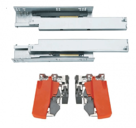 Ray Trượt Ray Âm Giảm Chấn-Ray Trượt Toàn Phẩn của hãng Eurogold, hàng nhập khẩu