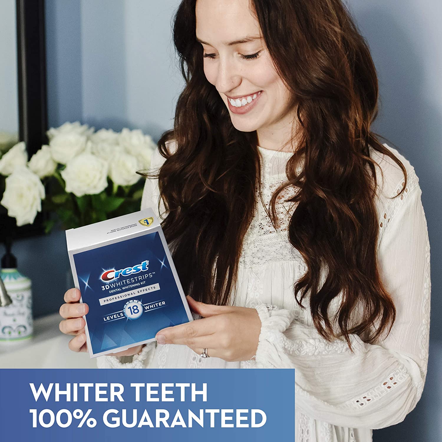Miếng dán trắng răng Crest White Effects - Crest 3D Whitestrips Supreme Professional