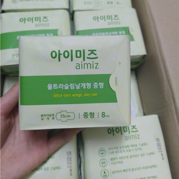 Băng vệ sinh Kháng khuẩn cao cấp Aimiz ngăn ngừa viêm phụ khoa, băng vệ sinh Hàn QuốcMỹ phẩm chăm sóc da Sản phẩm làm đẹp giá rẻ
