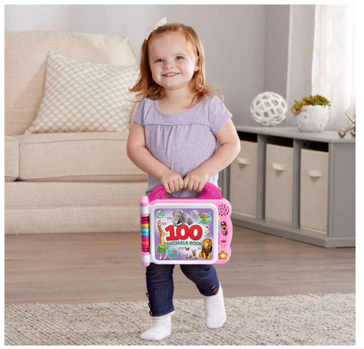 LeapFrog 100 Animals Book (Frustration Free Packaging), Pink