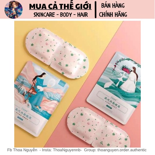 Mặt nạ nóng chườm mắt giúp giảm mỏi mắt