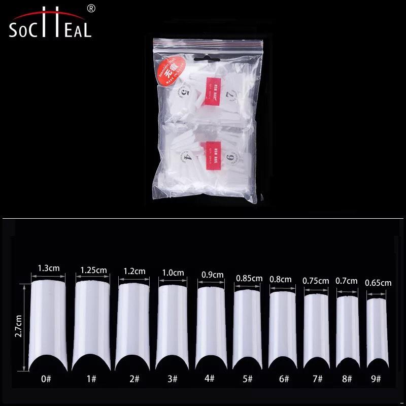 Móng Nối (Bịch 500 Cái Từ Size 1- 10)