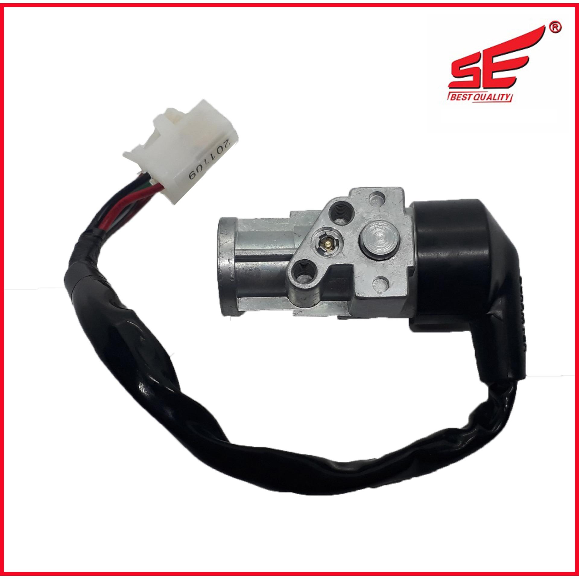 Bộ ổ khóa xe máy dream wave anpha Wave a 100 lớn 2007-2015 2 cạnh cao cấp