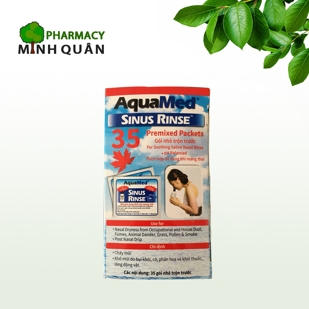 MUỐI RỬA MŨI AQUAMED