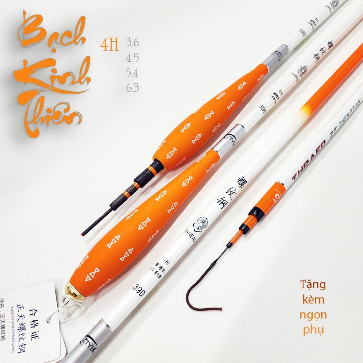 Cần câu tay Bạch Kinh thiên 4H