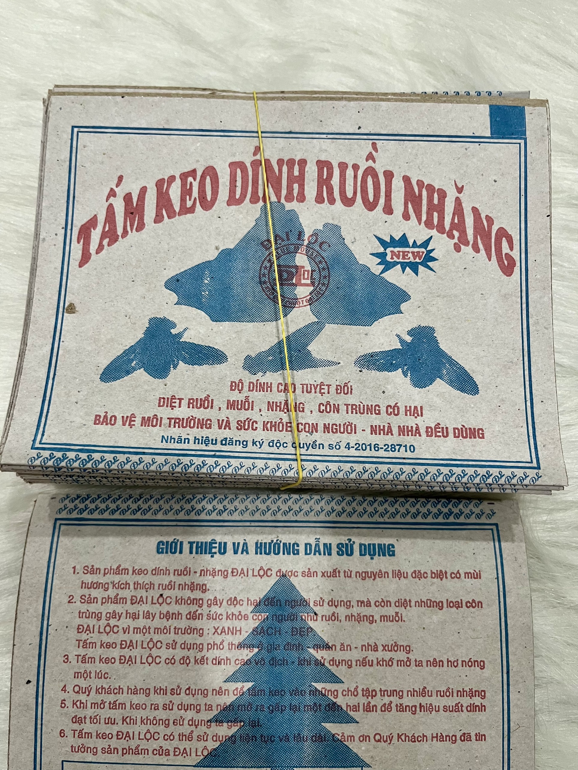 Keo Dính Ruồi - Bó 50 Miếng