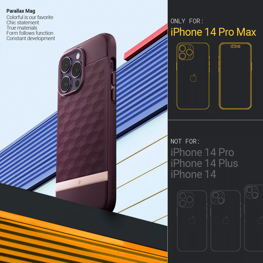 [LaoHac Store] Ốp Lưng Caseology Parallax Magsafe iρhone 14Promax