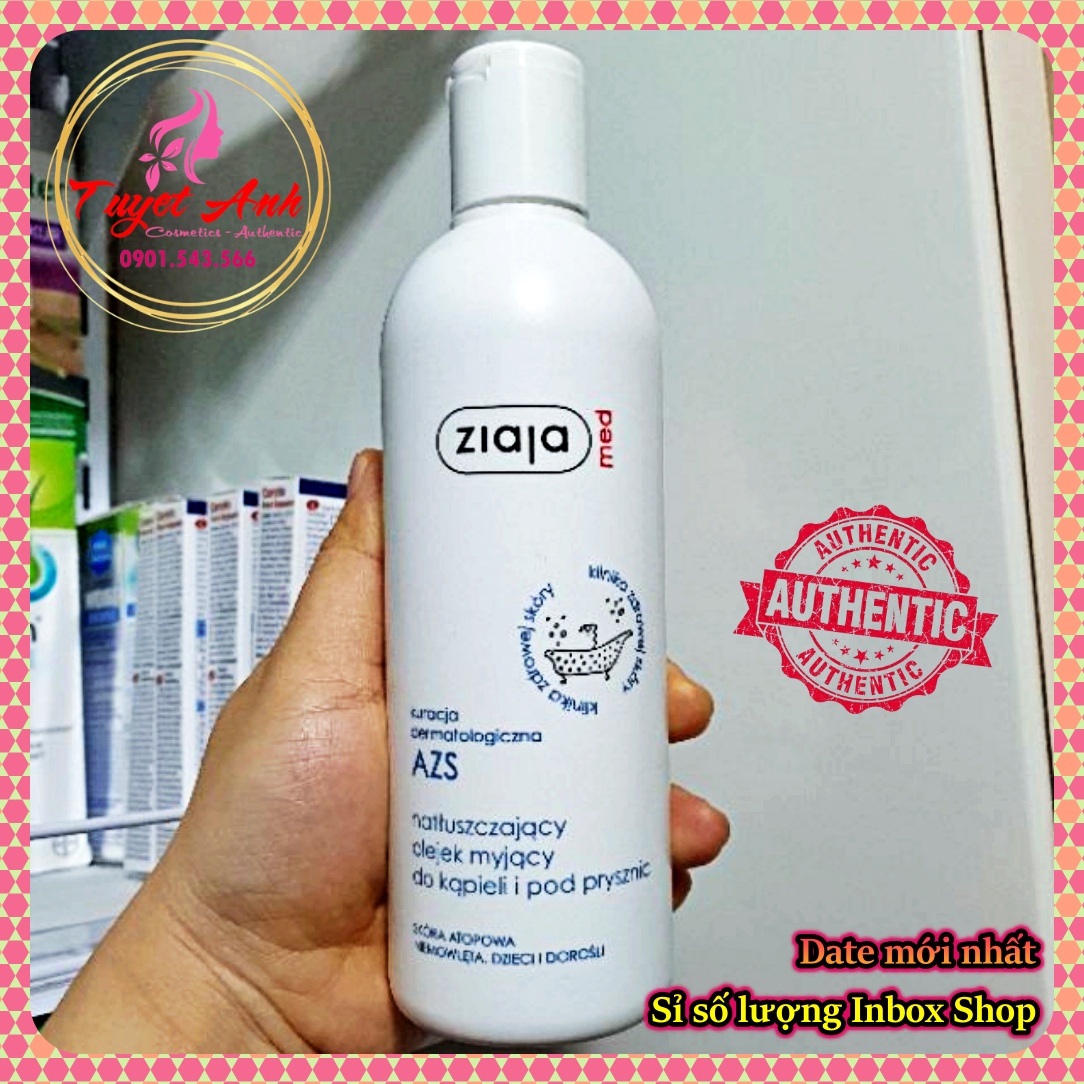 [Chính Hãng] Ziaja Med Atopy Atz Balan - Sữa tắm dịu nhẹ cho viêm da cơ địa