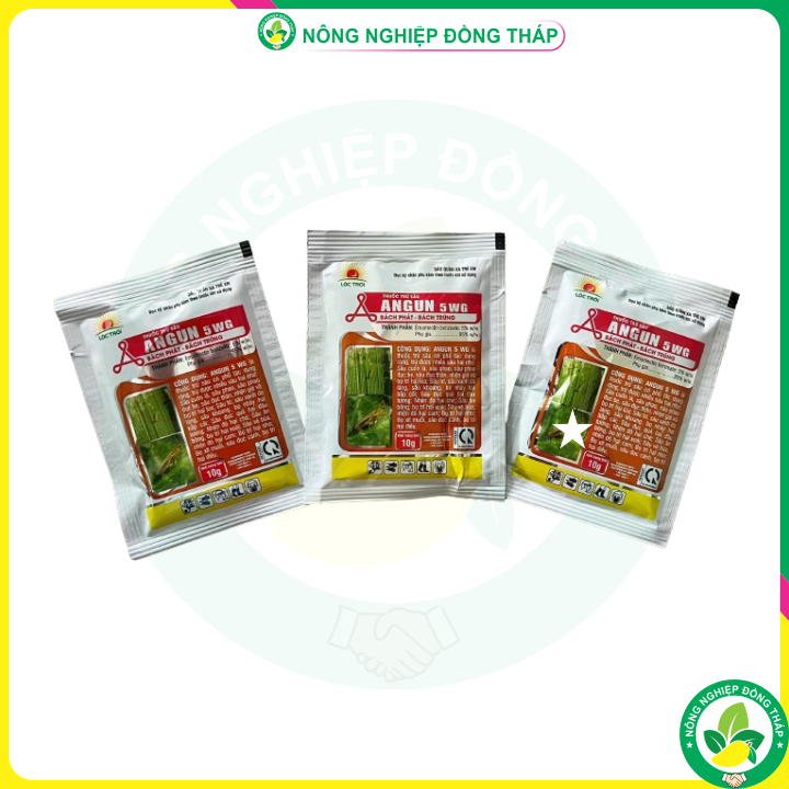 [COMBO 5 GÓI] Thuốc Trừ Sâu ANGUN 5WG (Gói 10g)