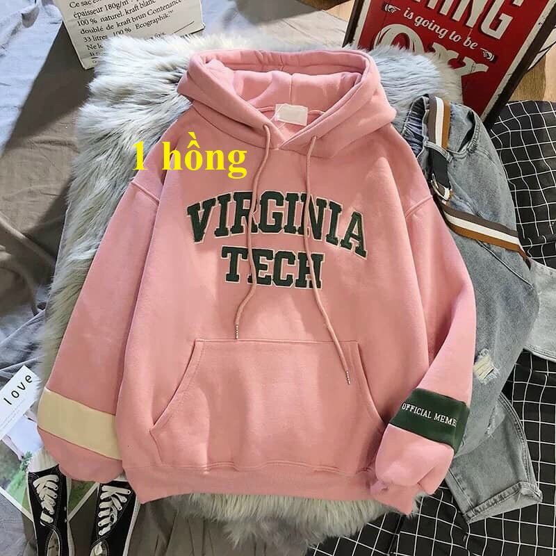 ÁO KHOÁC HOODIE NỈ BÔNG NỮ CAO CẤP IN CHỮ ĐỦ MÀU ĐỦ SIZE SIÊU HOT TP490