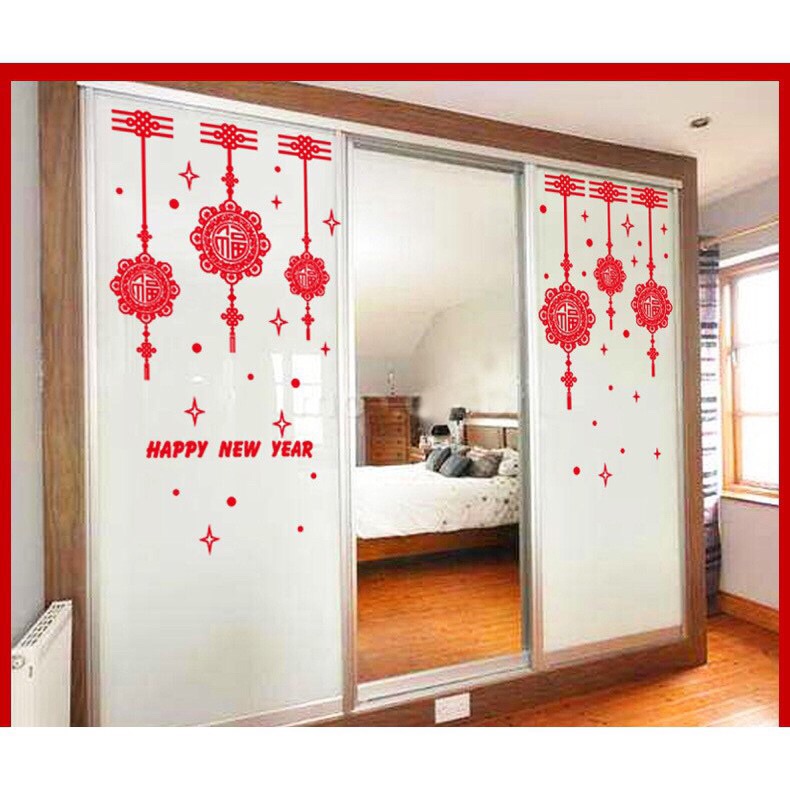 [HCM]Decal thần tài trang trí tết 2021