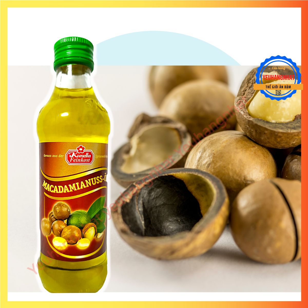 Dầu macca Kunella Đức cho bé ăn dặm 100ml