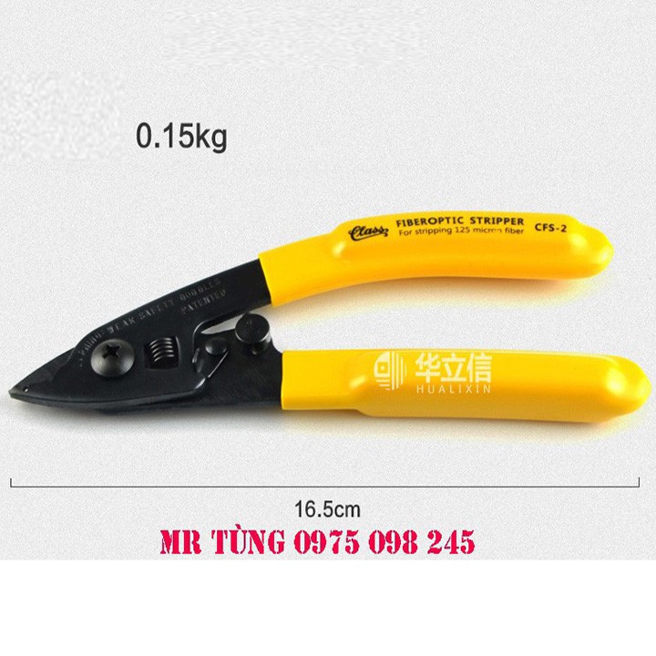 Kìm tuốt sợi cáp quang 2 khe CFS2