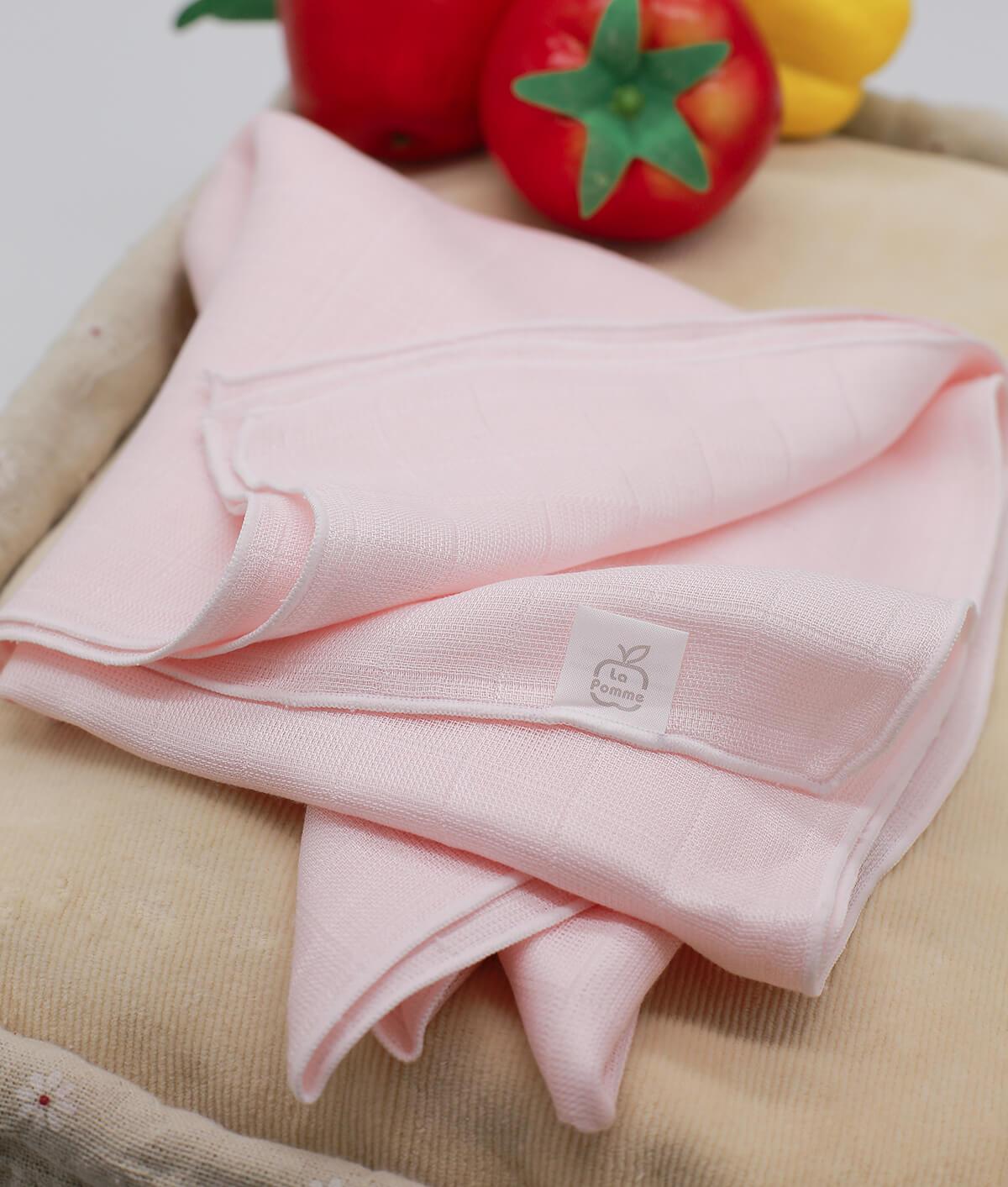 Set 2 khăn đa năng sợi tre lụa La Pomme 75 x 75 cm