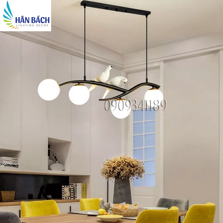 [HCM]Đèn chùmĐèn thả trang trí bàn ănđèn thả trần hiện đạiđèn thả saloncafe. Dễ dàng thi công lắp đặt- Phù hợp với nhiều không gian sống. 