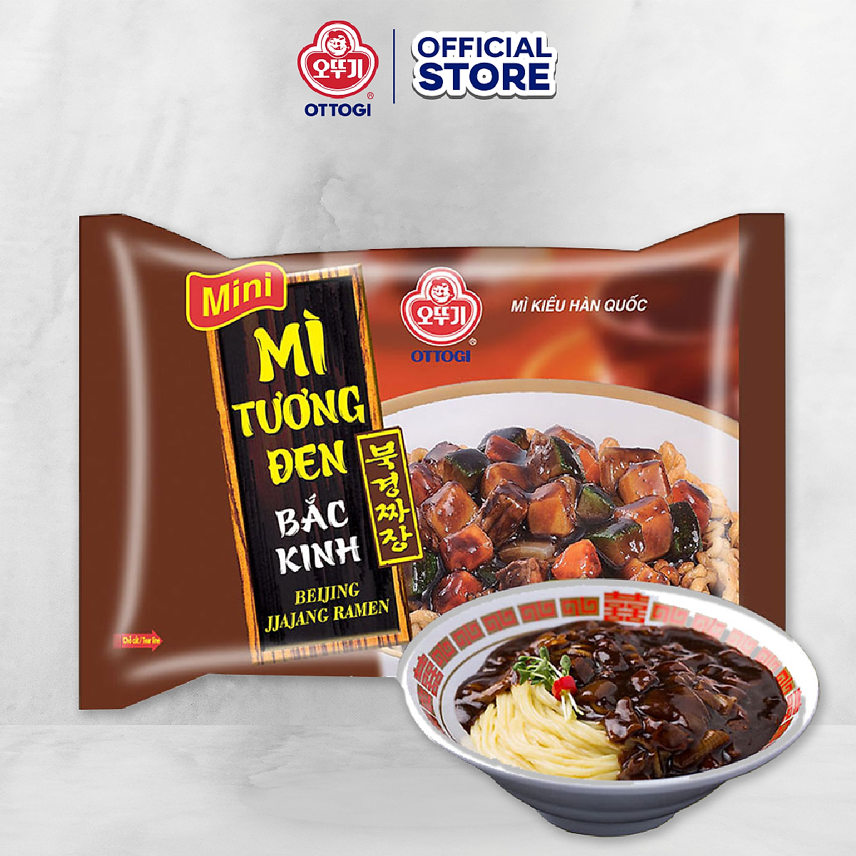 Mì Tương Đen Bắc Kinh Ottogi (5 Gói)