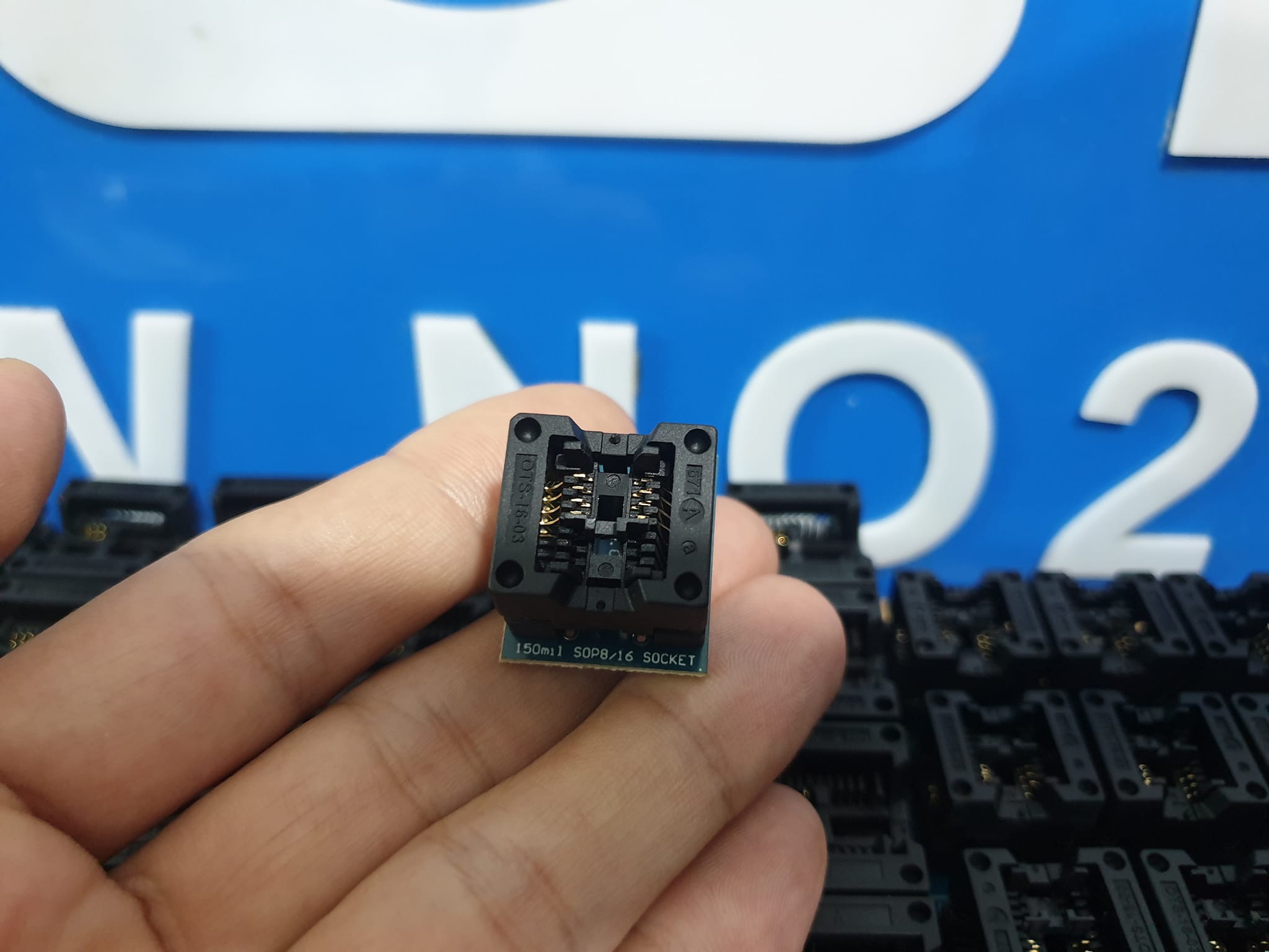 Đế nạp rom bios combo 8 chân to 8 chân nhỏ