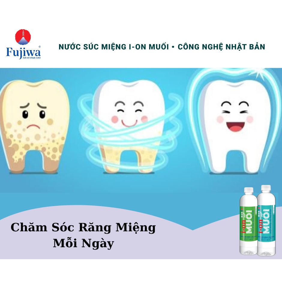 Nước súc miệng Ion Muối - 680ml