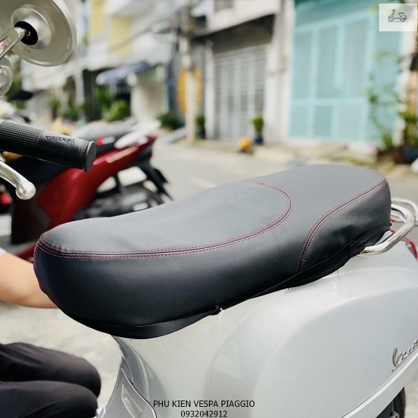Bọc da yên cao cấp cho vespa lx s