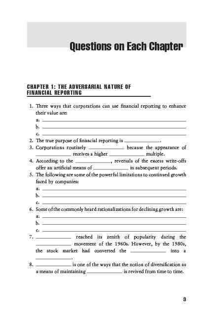 Financial statement analysis workbook