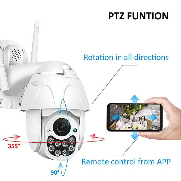 Camera Wifi Yoosee Ngoài Trời D08-2.0MPX