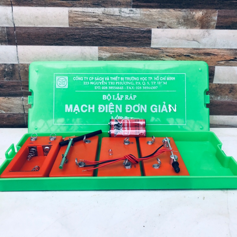 Bộ lắp mạch điện đơn giản lớp 5 [ VPP Trí Nhân ]