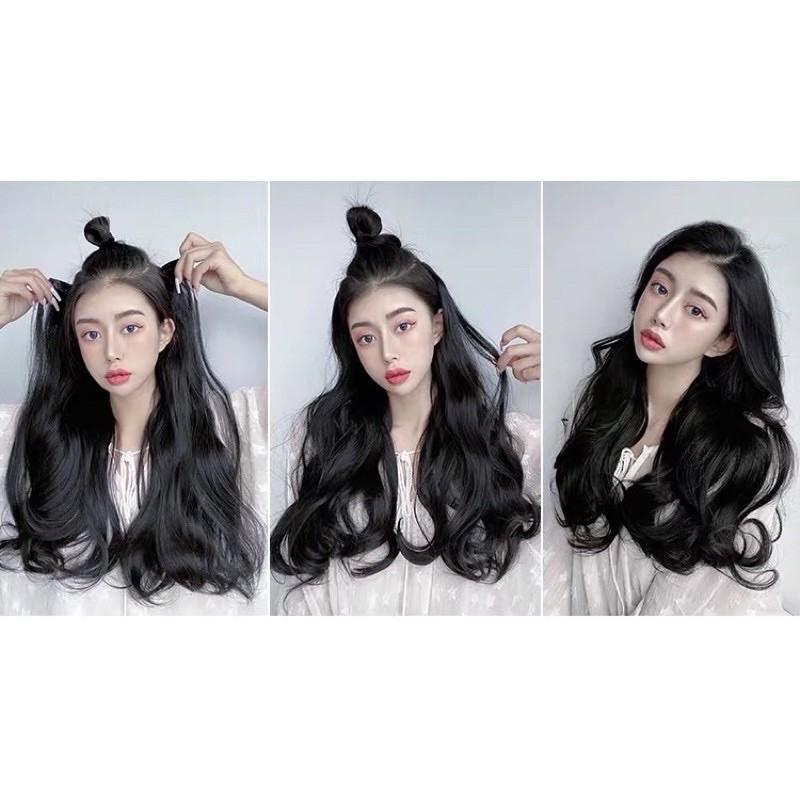 tóc giả U xoăn 😍FREESHIP 😍 U9127