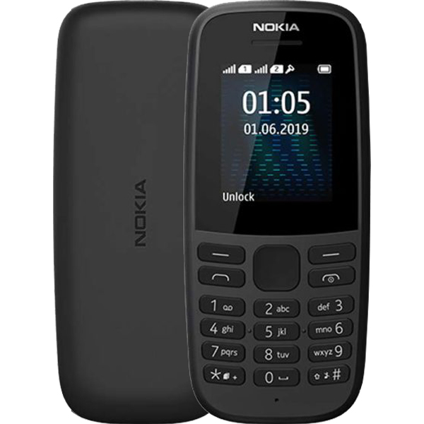 điện thoại giá rẻ nokia 105(2019) 2SIM full box  (MAIN ZIN - CHÍNH HÃNG - BẢO HÀNH 1 NĂM)