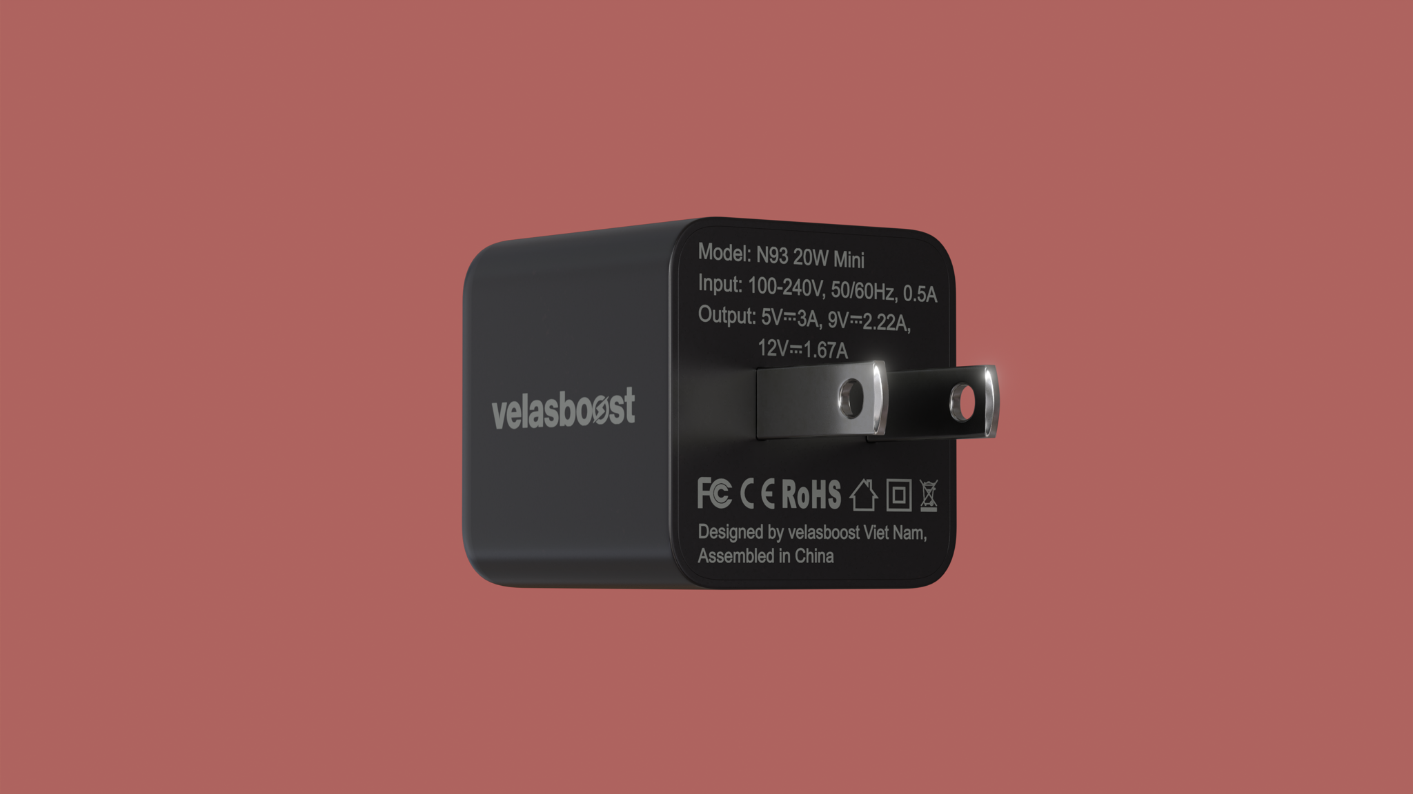 Sạc nhanh Velasboost N93 20W - Mini