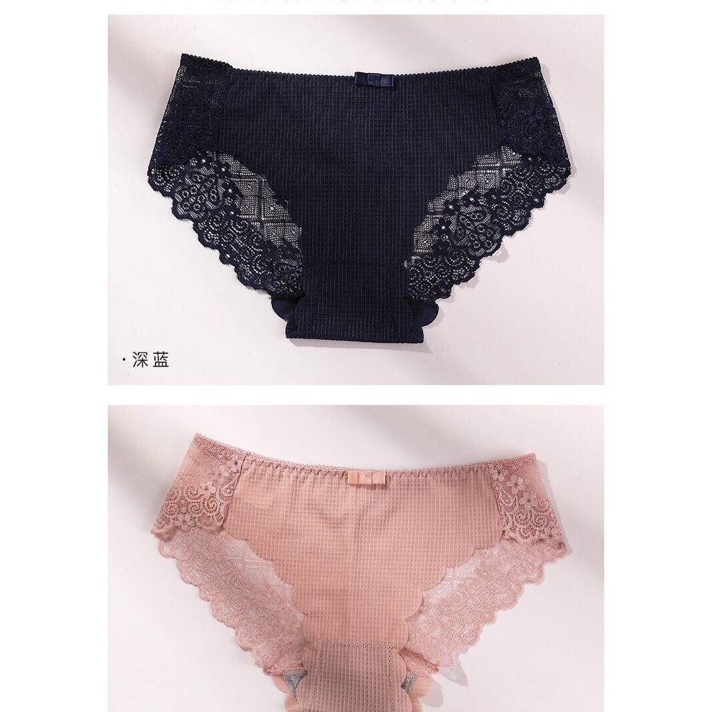 Quần Lót Nữ Đúc Su Phối Ren Kiểu Mới 2212 - LUV BIKINI