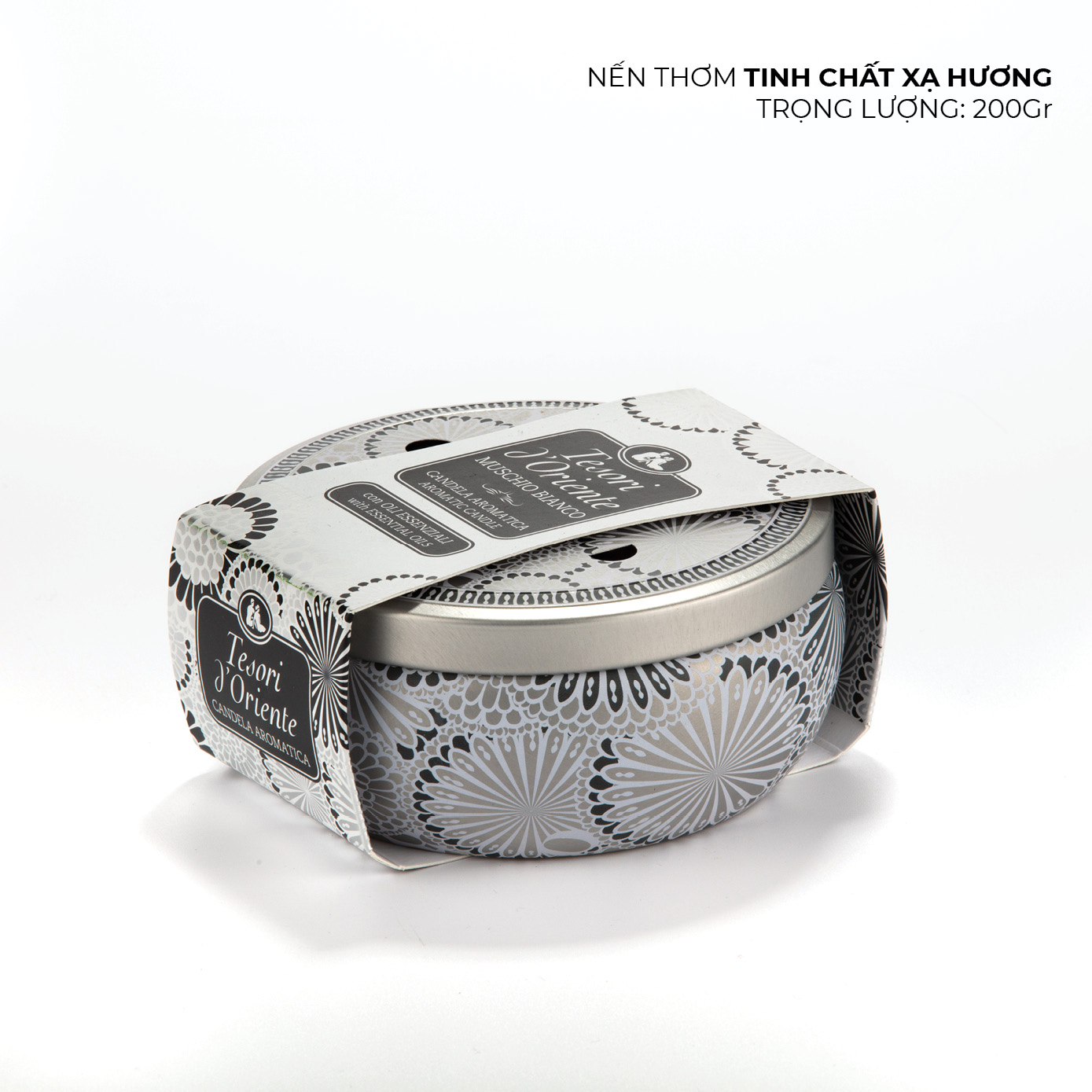 Nến thơm Tesori d'Oriente Xạ hương 200g