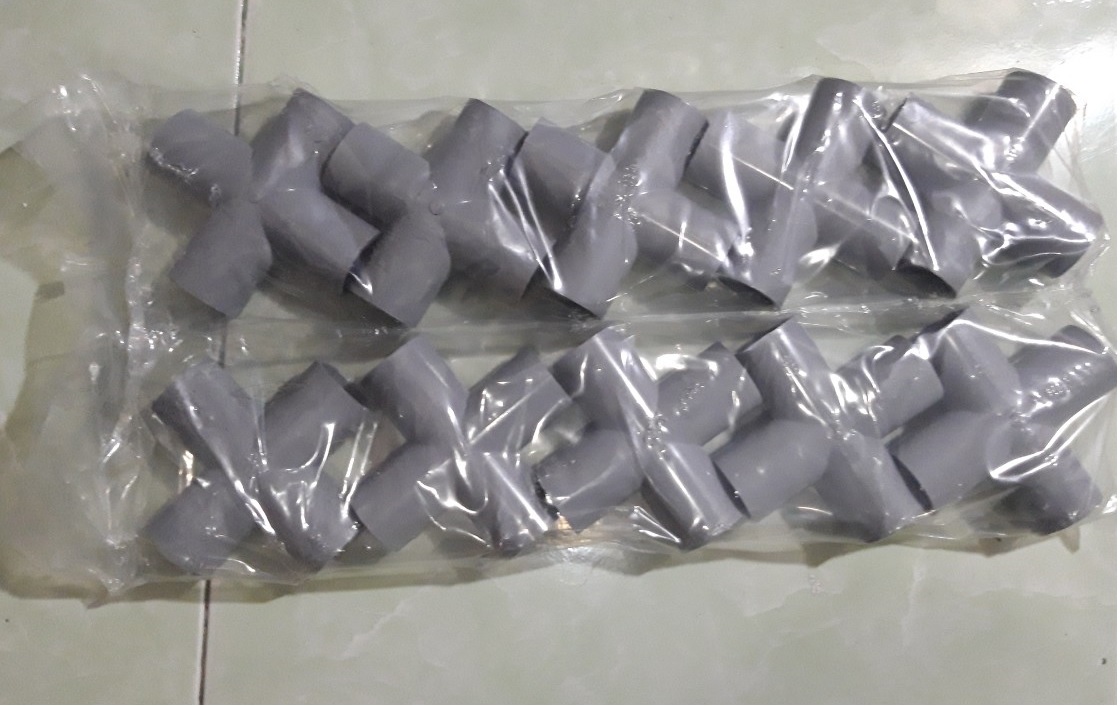 Chữ thập nhựa PVC phi 27 (nhựa Siêu Thành)