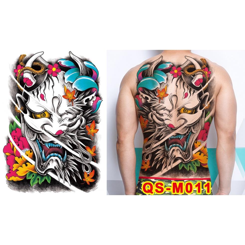 Hình Xăm Kín Lưng Đẹp