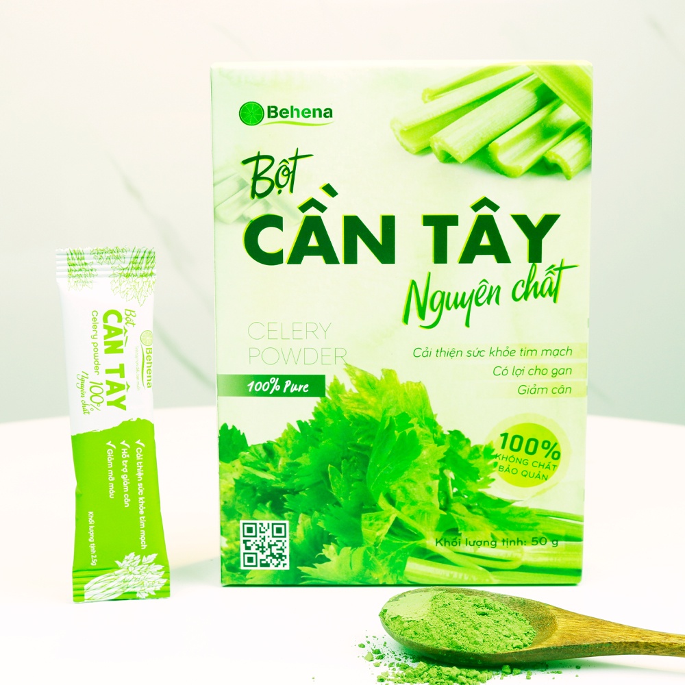 Bột Cần Tây Sấy Lạnh Behena hộp 50gr